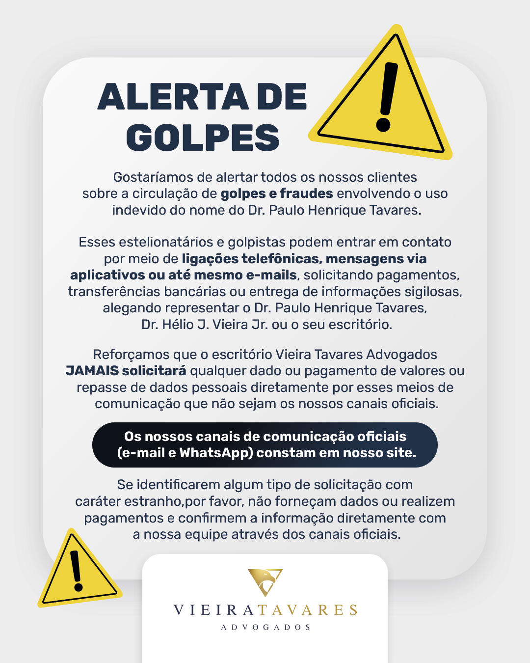 Alerta de Golpes